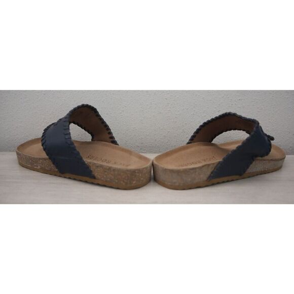 Jack Rogers 111232SA05 Girls Sz 4 Navy Blue Jacks Playground Sandals - Picture 11 of 14